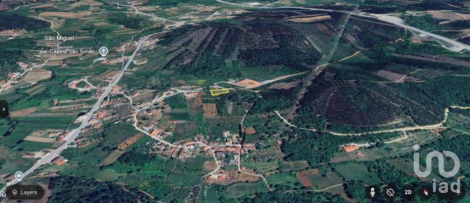 Terrain à bâtir à São Miguel, Santa Eufémia e Rabaçal de 1 313 m²