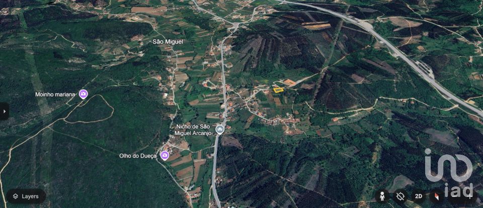 Terrain à bâtir à São Miguel, Santa Eufémia e Rabaçal de 1 313 m²