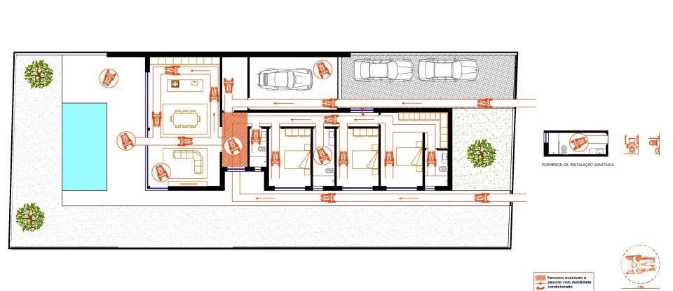 House T3 in Esposende, Marinhas e Gandra of 163 m²