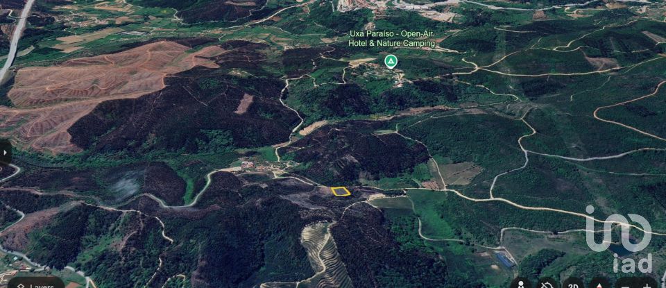 Terreno rústico em Podentes de 2 613 m²