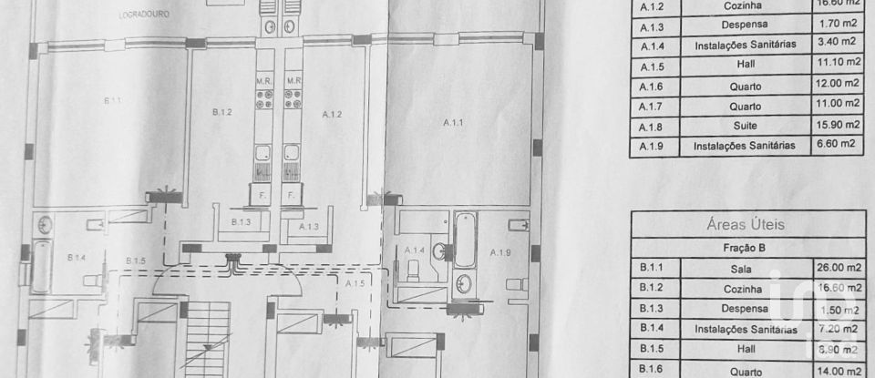 Apartment T3 in Moncarapacho e Fuseta of 104 m²