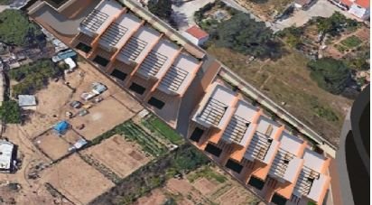 Land in Quarteira of 2,525 m²