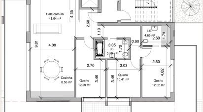 Appartement T3 à Estômbar e Parchal de 170 m²