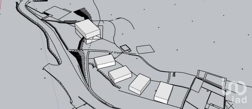 Terreno em Entre Ambos-Os-Rios, Ermida e Germil de 921 m²