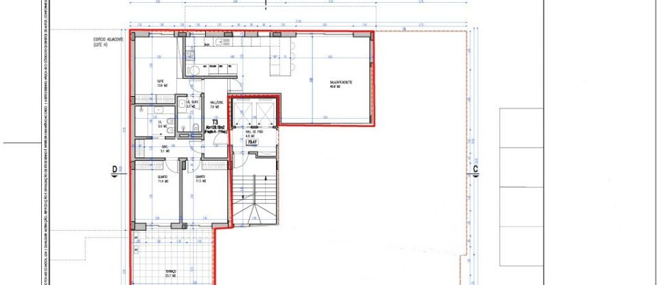 Apartamento T5 em Laranjeiro e Feijó de 196 m²