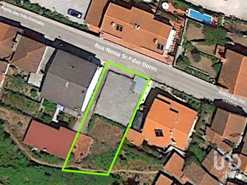 Terreno urbano em Aldeia das Dez de 412 m²
