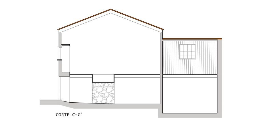 Casa T2 em Moledo de 140 m²