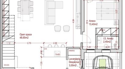 Maison T4 à Fernão Ferro de 130 m²