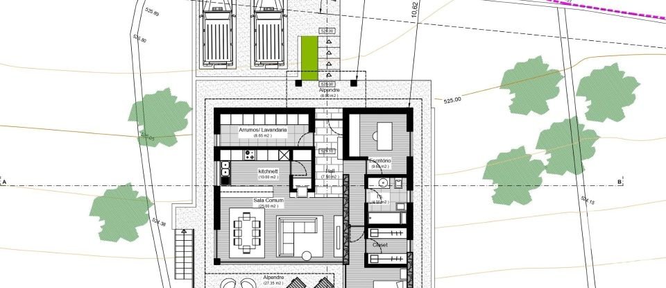 Terrain à bâtir à São Jorge de 3 630 m²