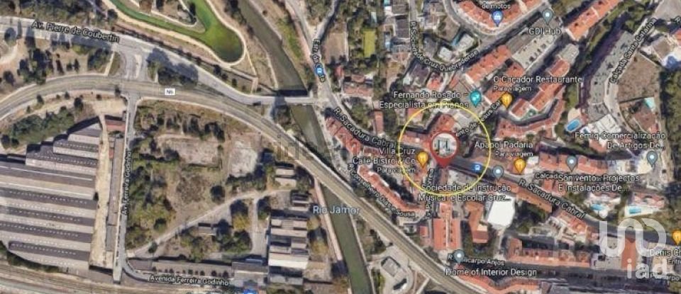 Apartamento T1 em Algés, Linda-a-Velha e Cruz Quebrada-Dafundo de 59 m²