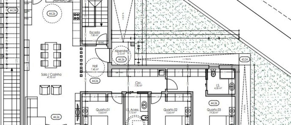 Casa T3 em Silveira de 289 m²