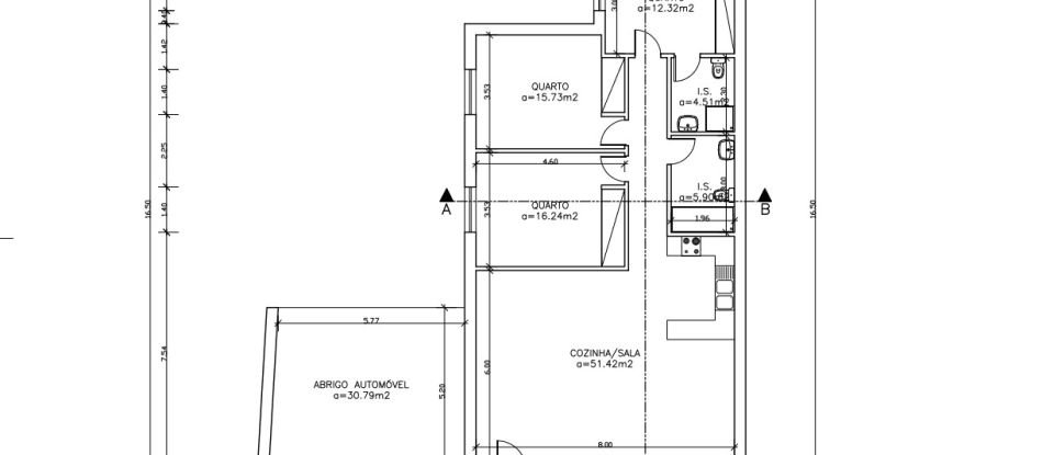 Terrain à bâtir à Lamas e Cercal de 408 m²