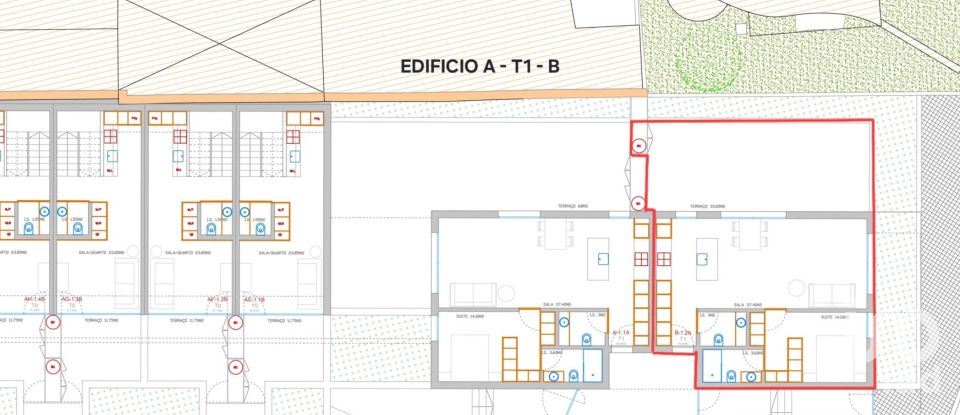 Appartement T1 à Esposende, Marinhas e Gandra de 69 m²