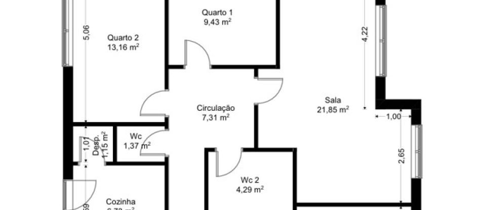 Moradia T5 em Darque de 180 m²