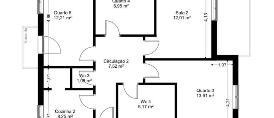 Moradia T5 em Darque de 180 m²