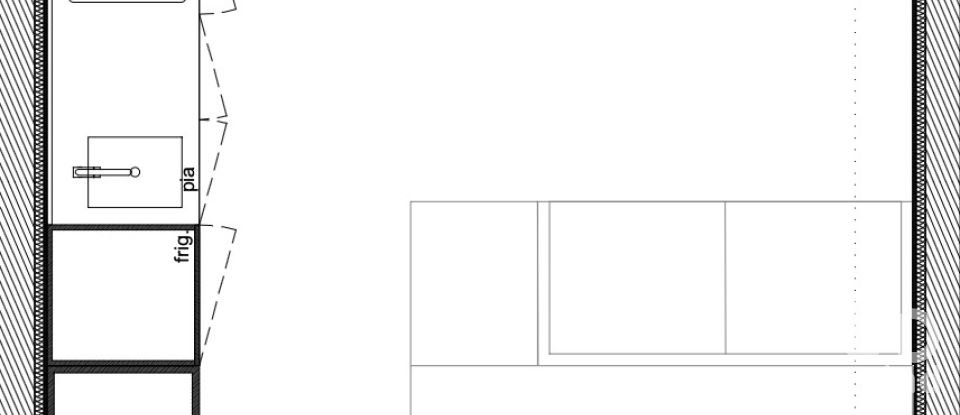 Maison T1 à Santa Marinha E São Pedro Da Afurada de 39 m²