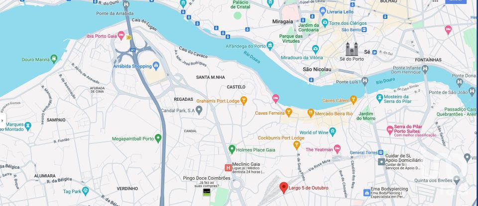 Maison T1 à Santa Marinha E São Pedro Da Afurada de 39 m²