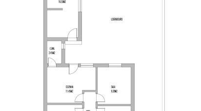 Maison de plain-pied T2 à Bombarral e Vale Covo de 68 m²