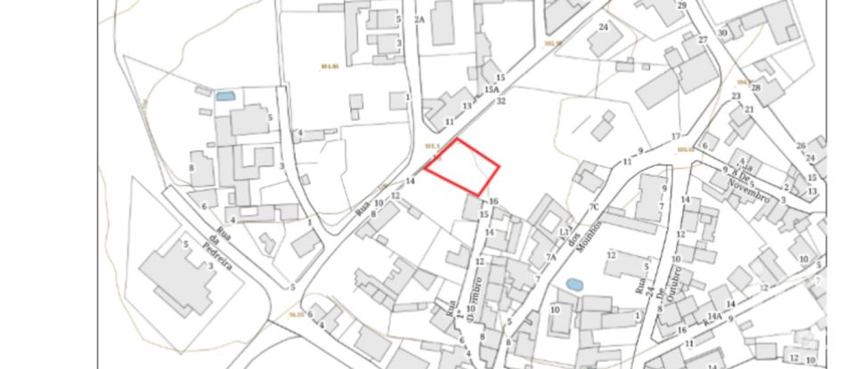 Terreno urbano em Vermelha de 514 m²