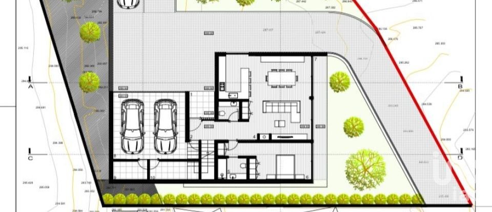 Terreno em Mancelos de 640 m²