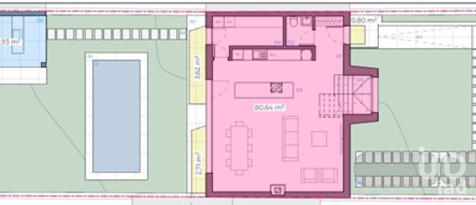 Casa T3 em Azeitão (São Lourenço e São Simão) de 180 m²