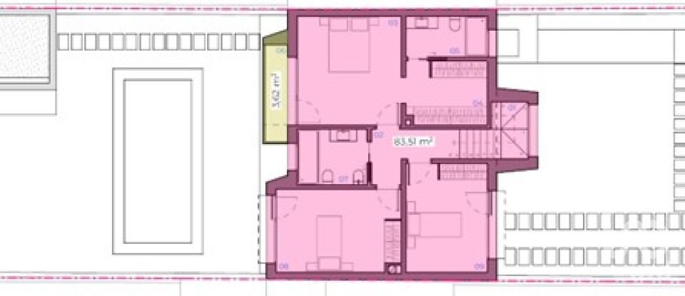 Casa T3 em Azeitão (São Lourenço e São Simão) de 180 m²