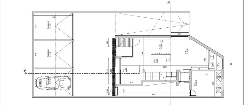 Apartment T3 in Castêlo Da Maia of 120 m²