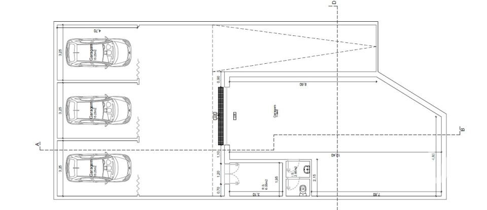 Apartment T3 in Castêlo Da Maia of 120 m²