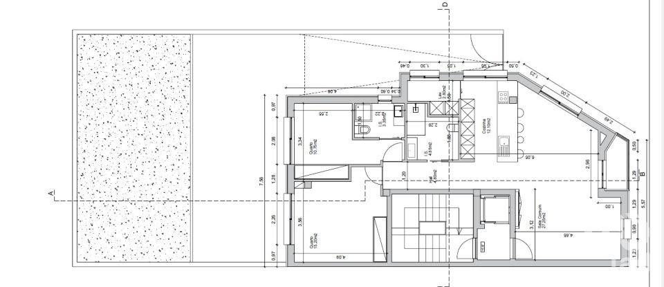 Appartement T2 à Castêlo Da Maia de 97 m²