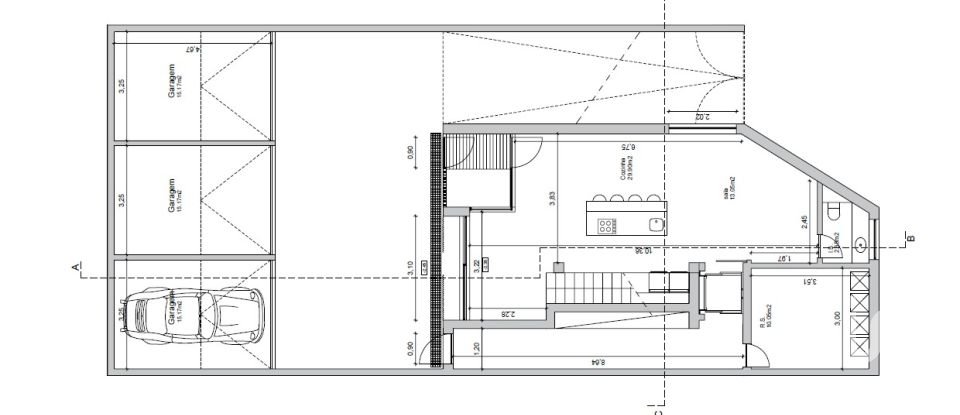 Appartement T2 à Castêlo Da Maia de 97 m²