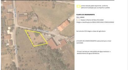 Building plot in Chão de Couce of 1,480 m²