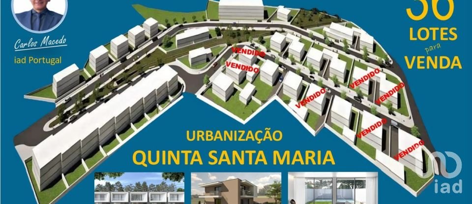 Terreno urbano em Peso da Régua e Godim de 243 m²