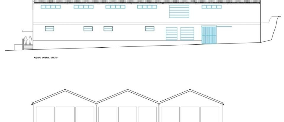 Hangar à Beja (Salvador e Santa Maria da Feira) de 3 348 m²