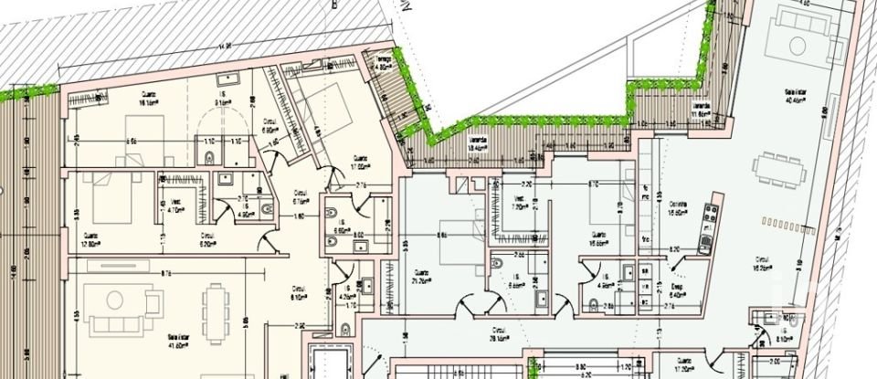 Apartment T3 in Lourinhã e Atalaia of 193 m²