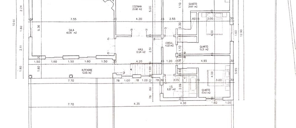 Maison T4 à Évora de Alcobaça de 175 m²