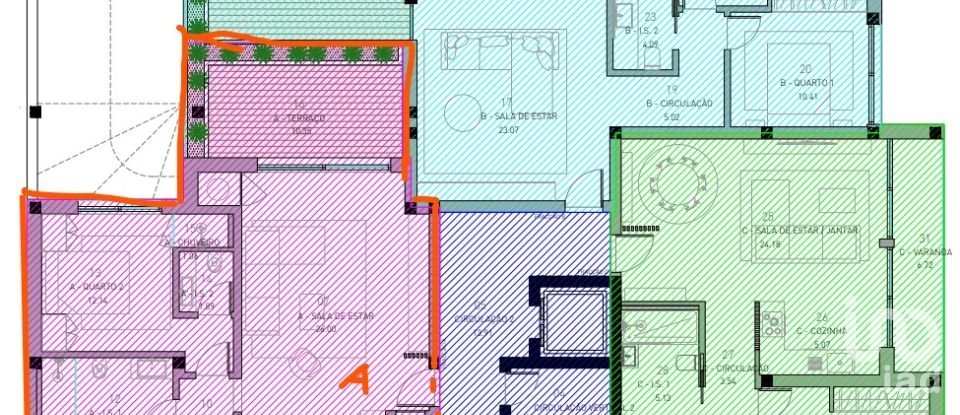 Appartement T2 à Atouguia da Baleia de 93 m²