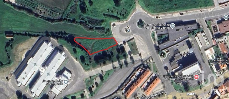 Terreno em Arruda dos Vinhos de 3 160 m²