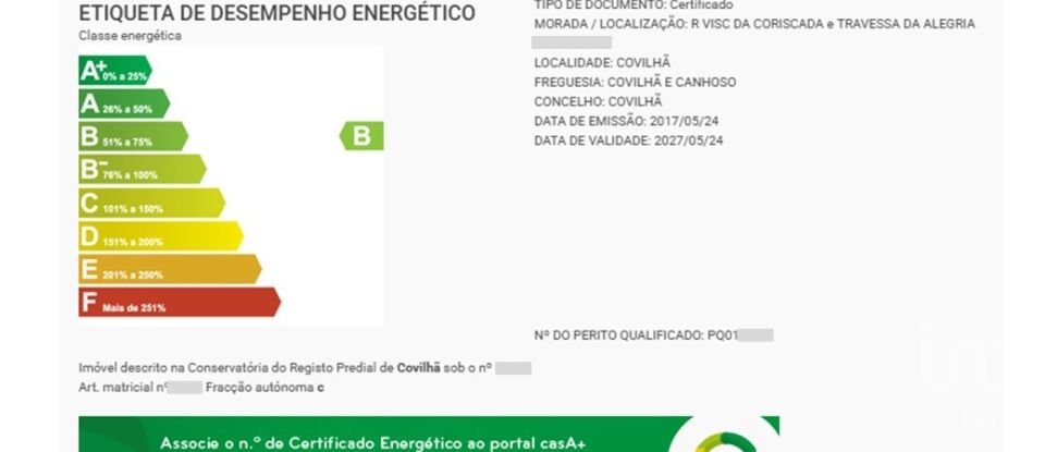 Duplex T1 em Covilhã e Canhoso de 74 m²