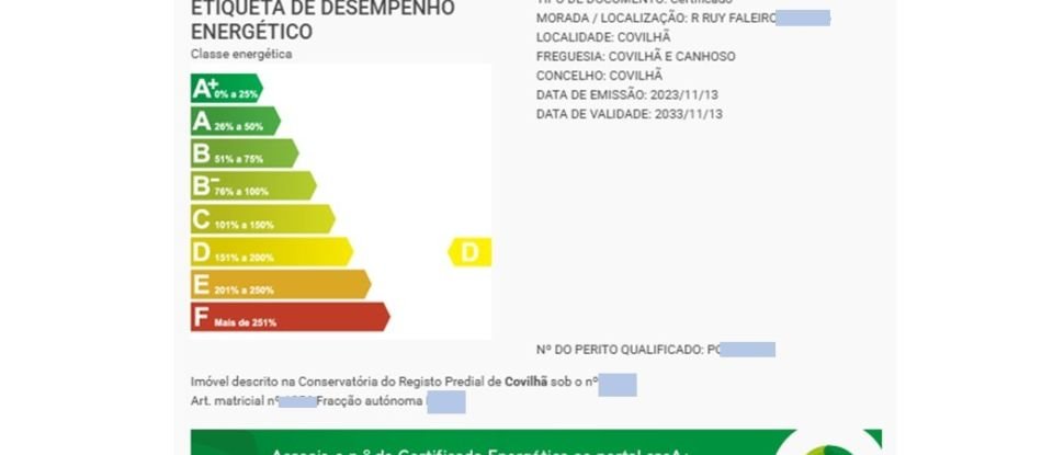 Restaurant à Covilhã e Canhoso de 116 m²