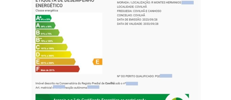 Prédio em Covilhã e Canhoso de 688 m²