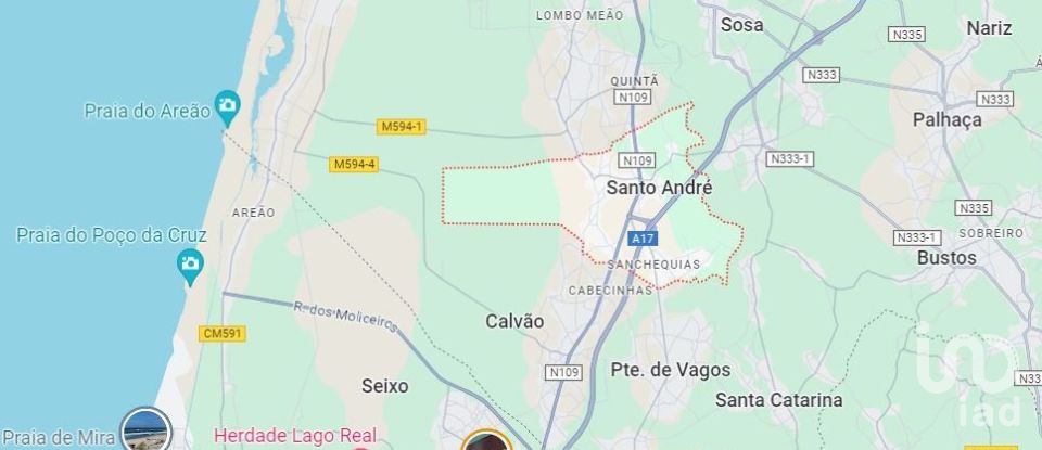 Land in Santo André de Vagos of 765 m²