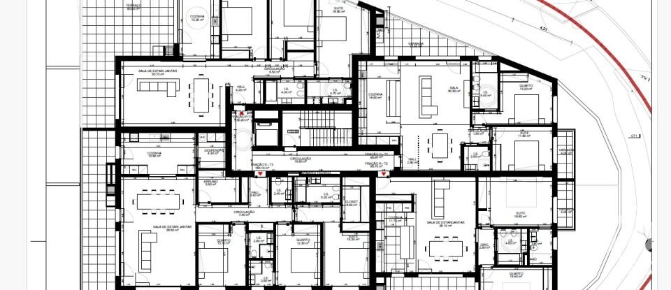 Appartement T3 à Pombal de 133 m²