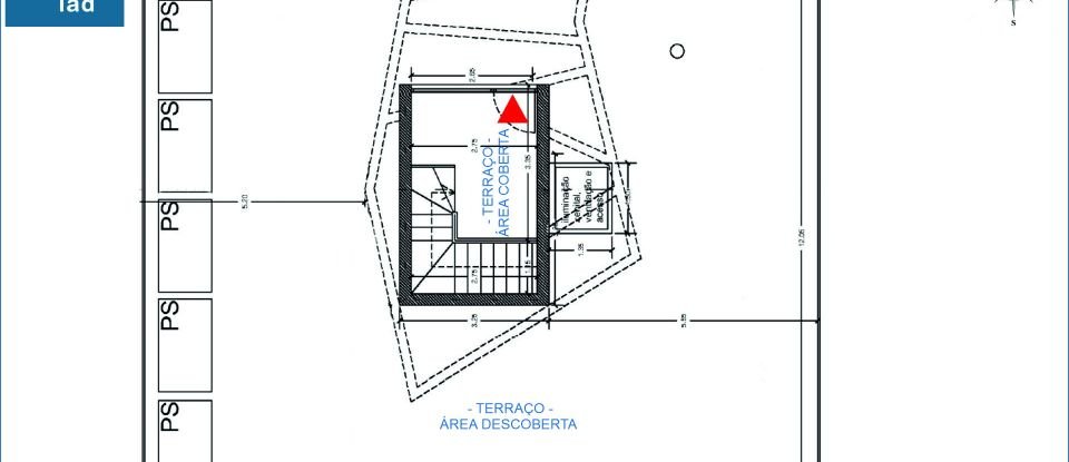 Apartment T3 in Gafanha da Encarnação of 435 m²