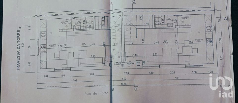 Moradia T2 em Alenquer (Santo Estêvão e Triana) de 84 m²