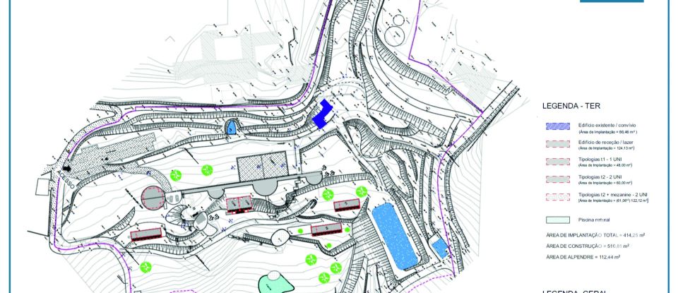 Ferme T2 à Lagos Da Beira E Lajeosa de 32 320 m²