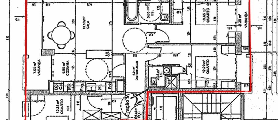 Appartement T3 à Nazaré de 105 m²