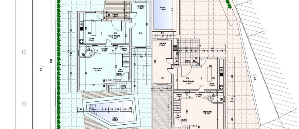 Moradia T3 em Ribamar de 205 m²