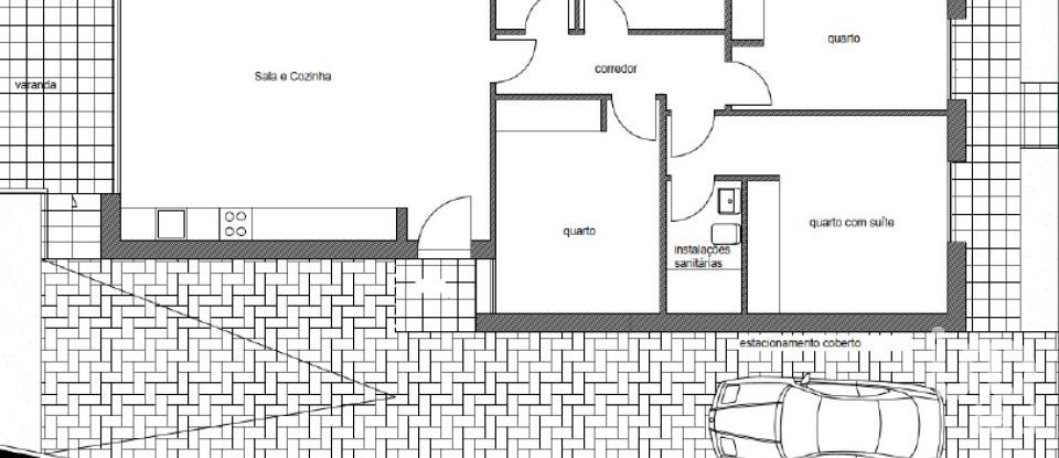 Moradia T3 em Anha de 111 m²