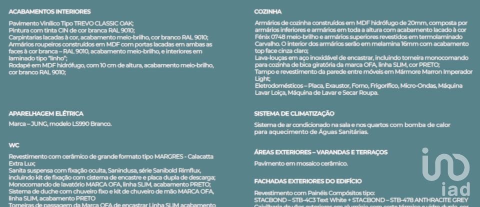 Apartamento T3 em Mafamude e Vilar do Paraíso de 180 m²