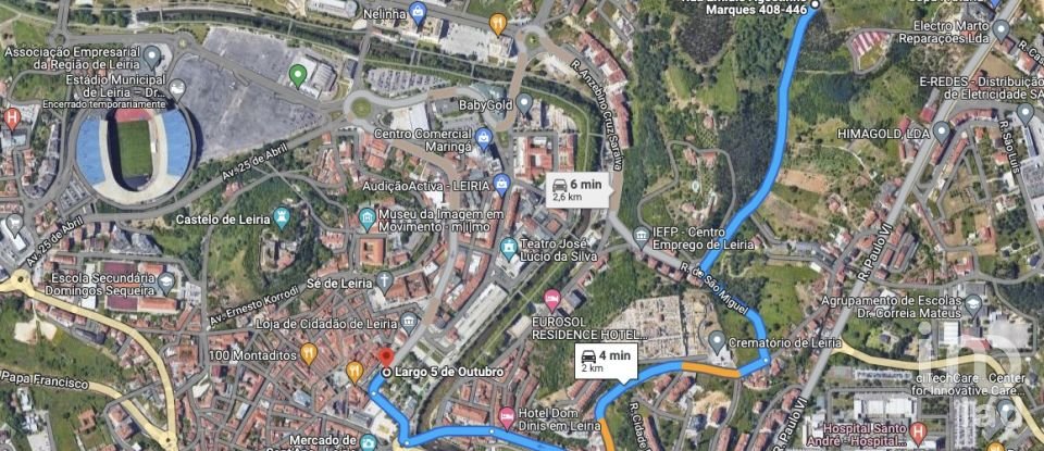 Terrain à Marrazes e Barosa de 2 200 m²